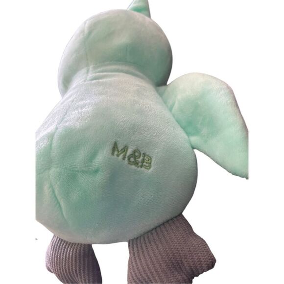 Millie & Ben Mint Green Soft Owl Plush Stuffed Animal Toy 10” - Picture 5 of 11
